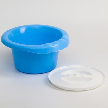 Children's pot with a lid, color mix, 2.3 liters.-5