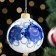 Souvenir on the Christmas tree "ball", d = 7 cm, gzhel