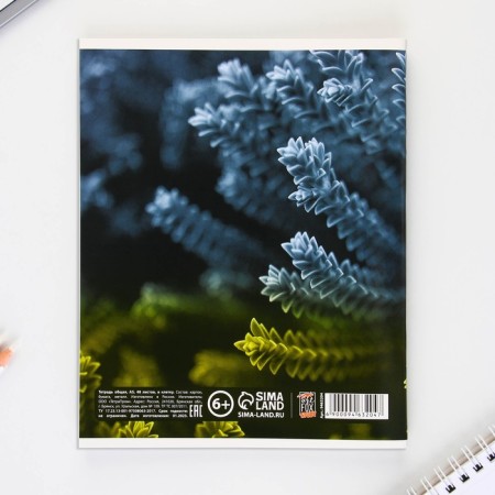 An objective note 48 sheets, A5, nature, with reference materials “September 1: Chemistry”, cover coated cardboard 230 gr., Inner block in a cage 80 gr., Whiteness up to 80%, block No. 2.-5