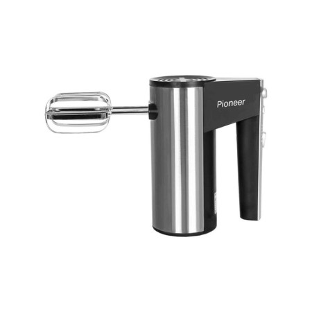 Mixer Pioneer MX320, manual, 350 W, 5 speeds, 2 nozzles, black-silver