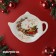 A stand for a tea bag New Year's share "Santa Santa Claus", 12 × 9 × 1.5 cm