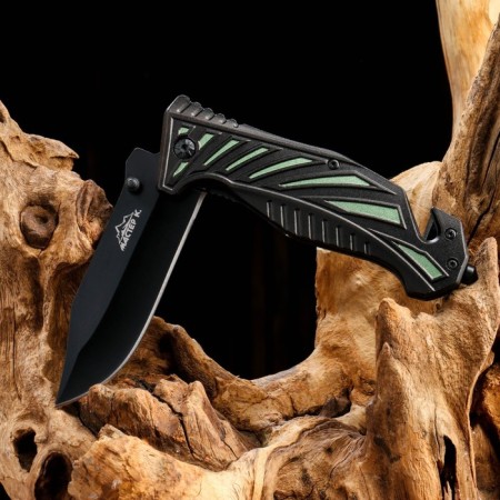Folding "Admiral" semi -automatic, 10cm, blade 4cm-1