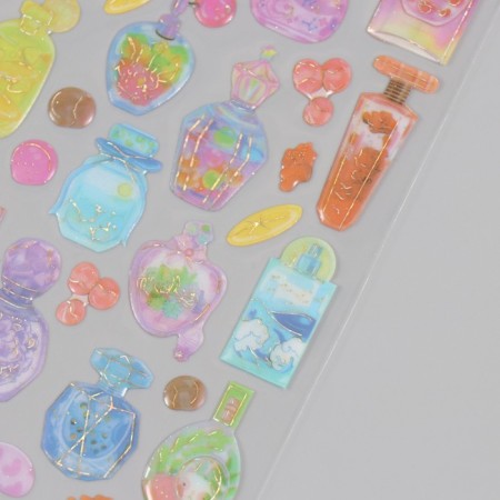 Stickers for creativity plastic "Magic bubbles" 9.3x20.4 cm-3
