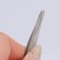 Pinzet beast, narrow, 9 cm, silver color