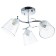 Aisha chandelier 3he27 40W chrome 50x50x27 cm Bayerlux