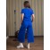 Women's costume chill, size 54, cornflower color