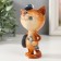 Souvenir Polystone Lak "Cat Tire Monker" 8x5.8x12.8 cm