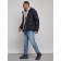 Sports Bologna male winter, size 50, dark blue color