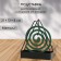 A spiral stand from mosquitoes, for incense, metal, "Terition"