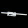ST LUCE Painting SL446.061.01. 1x8 W, LED, 3000K, 400 LM, 46x6 cm, chromium color