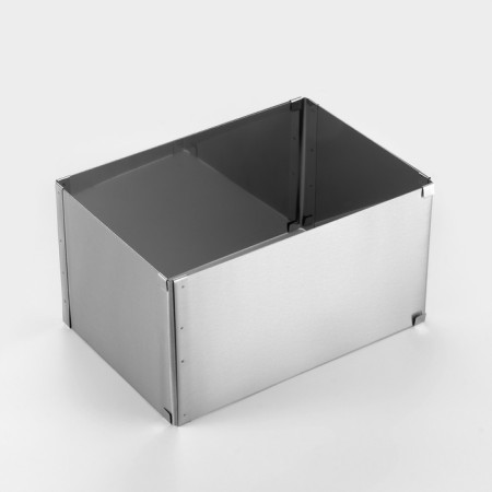 The form is sliding for baking "rectangular", h -14 cm, 18x32 - 26x50 cm-4