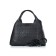 Bag women, genuine leather, 335x280x125 cm, black