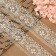 Capricon lace, 40 mm × 10 ± 1 m, milk color