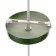 Lamp Bayerlux "Hunter" E27 40W green-gold 30x30x33-133 cm
