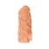 Kokos nozzle is realistic with additional stimulation, TPE, bodily, 15.6 cm, l
