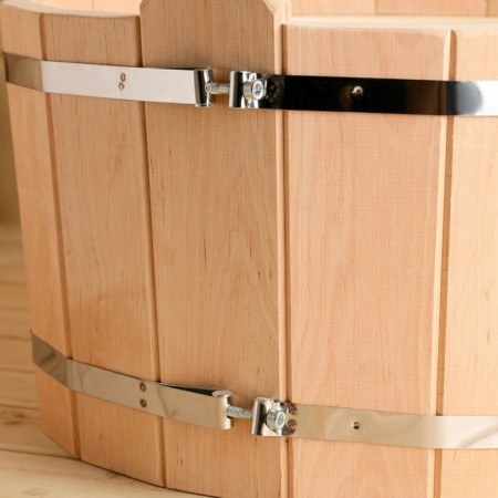 Gang-tasus of linden 20 l, with a plastic insert-3