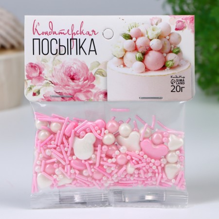 Confectionery Sprinking "Dream of Blonde", 20 g-1