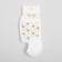 Women's socks minku "peaches", white color, size 36-39 (23-25 ​​cm)