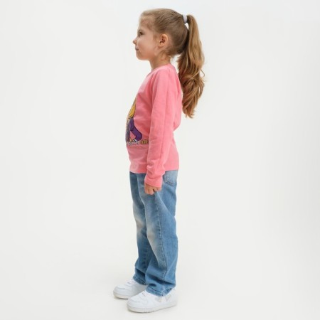 Long sleeve T-shirt "Rapunzel", Disney, height 110-116, pink-1