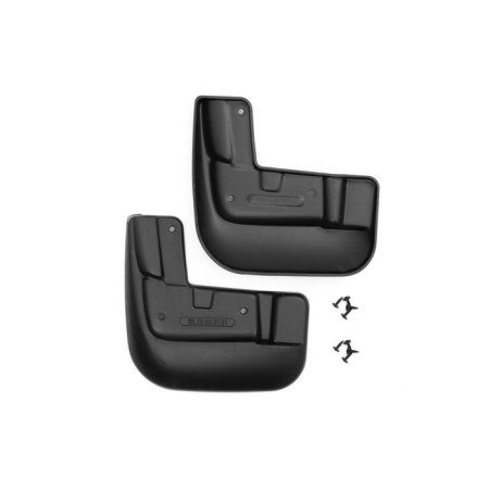 Front mudguards for Mitsubishi Outlander, 03/2014-02/2015, 2016-, ext., Set 2 pcs
