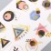 Stickers Paper "Geometry" set 2 sheets 20x15 cm