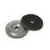 Press Shab, galvanized, d = 30 mm, gray, set of 50 pcs.