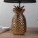 The tabletop lamp with lampshade "Pineapple" E14 gold 20x20x36.5 cm Risalux