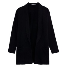 Cardigan female let’s go, size 56, black color