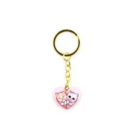 Key keychain "My heart", 2.5 x 7.4 cm-2