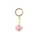 Key keychain "My heart", 2.5 x 7.4 cm
