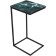 Coffee table Hercules metal, malachite/black 30x34x62 cm