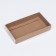 Confectionery packaging, craft with PVC lid, 18 x 10 x 3 cm