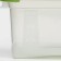 A set of food shares, 3 pcs: 1 l, 18.5 × 12 × 7 cm, rectangular, green color
