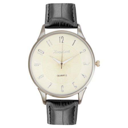 Men's watch, D-4.4 cm, L-25 cm strap, silver