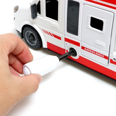 Speech and ambulance designer, light, sound, inertia, 50 parts-6