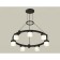 Ambrella Light Acrylic lamp, XR92051604, GX53 LED 12 W, black sand, white matte