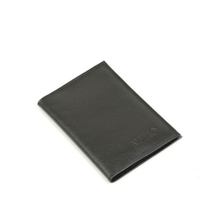 Cover for auto documents without fastening, cards, black color