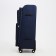 Big suitcase 28 ", lightning department, code castle, 4 wheels, 2 outer pockets, blue color