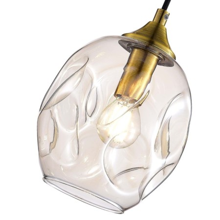 STL LUCE Sus. SL1188.303.01. Idesia. 1x40 W, E14, 15x15x20.5 cm, brass color-4