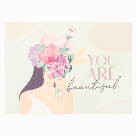 Napkin on the table of the share "You are beautiful" PVC 40*29cm-1