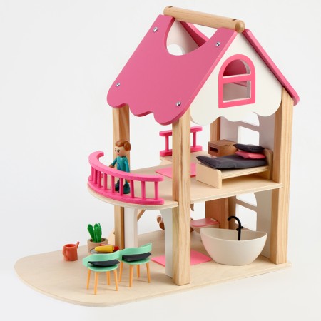 Puppet house "My family" 36x35x23.5 cm