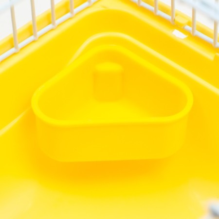 The cage for rodents "Pigzon", 31 x 24 x 17 cm, yellow-5