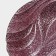 Glass dessert plate "Drachna", d = 21 cm, burgundy color