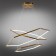 Suspended chandelier Polunia Led 3000k 136W