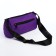 Youth bag with zipper, purple color