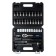 Set of bit and end heads Rokot, 736-125, with pages and adapters, 1/4 ", 46 items