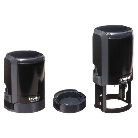 Equipment for round printing Automatic Trodat Printy 4642, diameter 42 mm, with a lid, casing gray-1