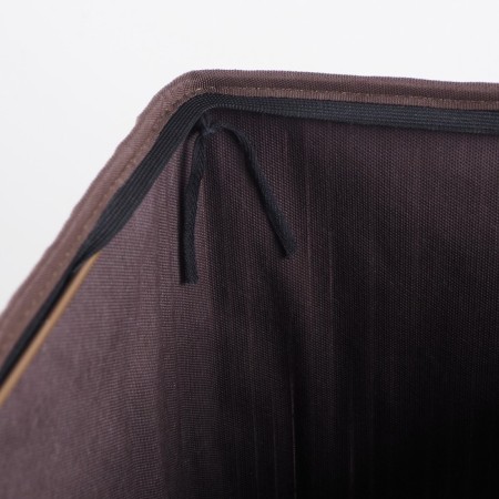 Basket for linen is folding, 36x36x56 cm, bamboo-3