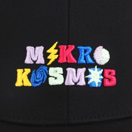Women's cap Mikro kosmos, black color, rr 56-5