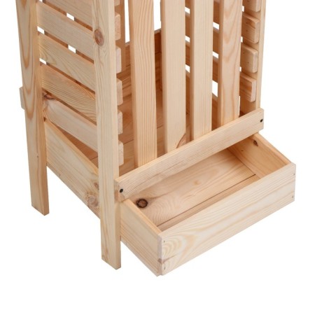 Box for vegetables, 30 × 40 × 100 cm, wooden, Greengo-3